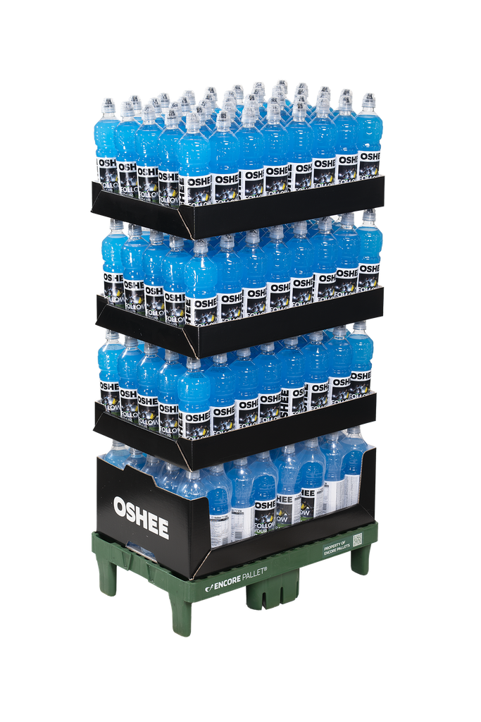 OSHEE Isotonic Multifruit 1/4 lava 750ml QPA (160plo)