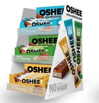Oshee Proteiinipatukka pöytäständi